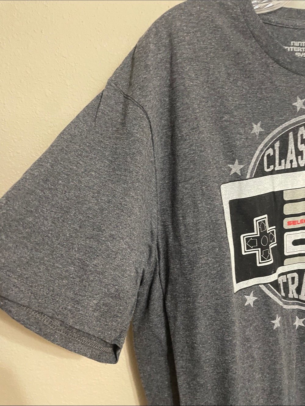 Nintendo Entertainment System Size XL Gray Graphic T Shirt - Picture 3 of 8